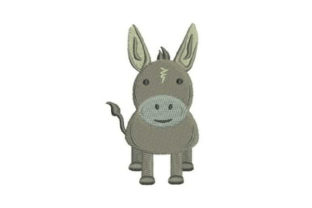 Charming Donkey: A Versatile Design for Small Business Merch