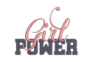 Girl Power: An Inspirational Embroidery Design