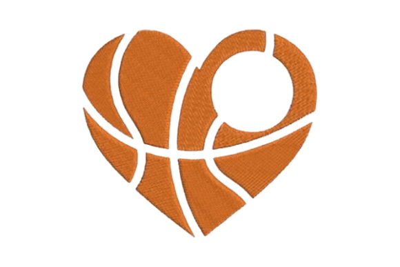 Monogram Frame Basketball: A Sporty Embroidery Design