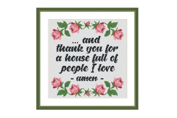 Review: And Thank You Housewarming Cross Stitch