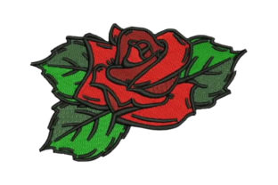 Rose Tattoo Art Style: A Versatile Embroidery Design