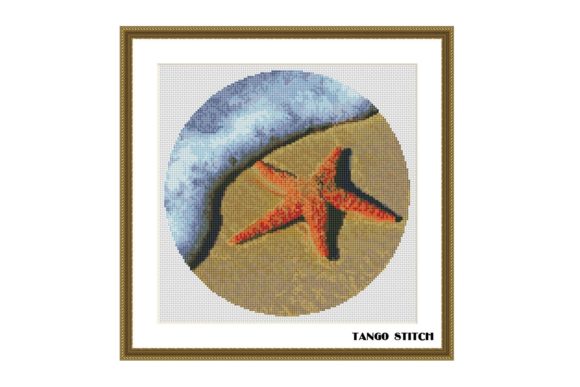 Starfish Cross Stitch Pattern: A Coastal Charm
