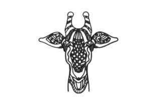 Unleash Creativity with Giraffe Zentangle